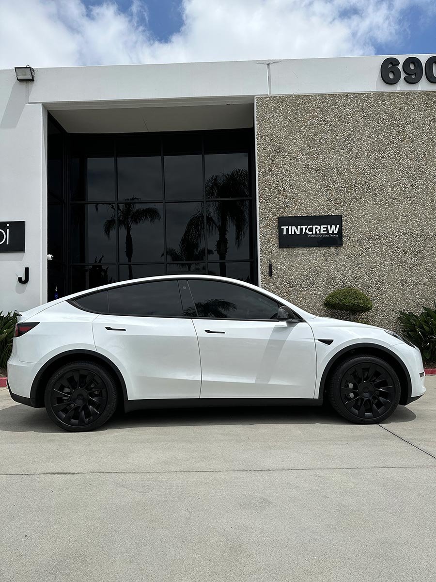 Tesla Model 3 Window Tinting Side