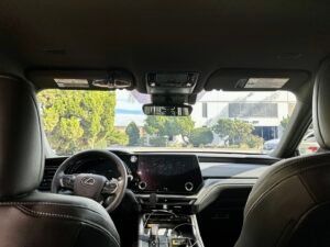 Lexus TX Window Tinting Interior